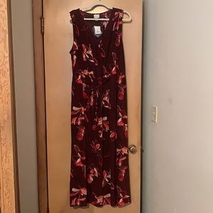 Sleeveless maxi dress